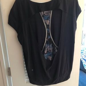 Lululemon open back t- shirt